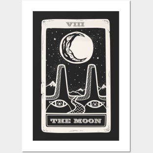 Tarot Card - The Moon Posters and Art